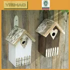 Eco-friendly FSC Hanging Wooden Bird Cage, Wooden Bird House, Bird Cage