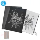 100 Sheets Black Carbon Transfer Tracing Graphite Paper for Wood, Paper, Canvas High quality carbon paper