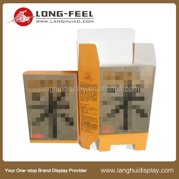 2016 new design fluted hamper window cardboard box with lid