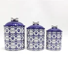 New pet product of dog pet storage canister with lid