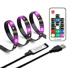 RF remote controller 5050 RGB led strip 5V led TV backlight USB led strip