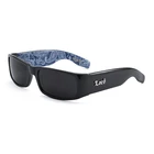 2019 Cheap wholesale monochrome handmade custom PC black men sun glasses