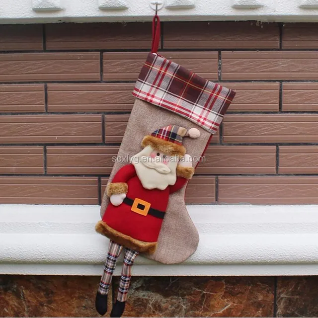 halloween gifts for kids santa claus stocking sock