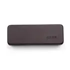 Custom logo hard metal Optical reading eye glasses case with spectacle hinge