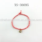 Bracelet Red Bracelet Design Rhinestone Charm Bright Colored Red Cord Handmade Rope Bracelet For Gifts