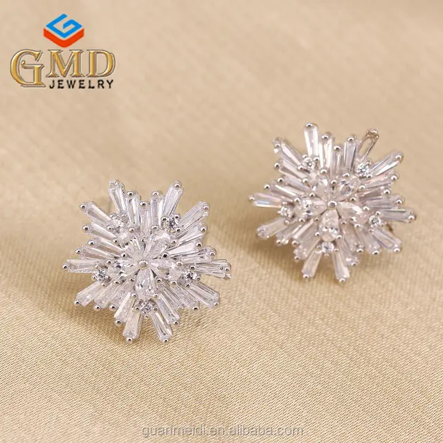 gifts 2016 fashion jewelry elegant handcrafted rhinestone snow