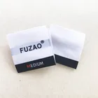 wholesale quality custom centerfold labels size woven labels clothing