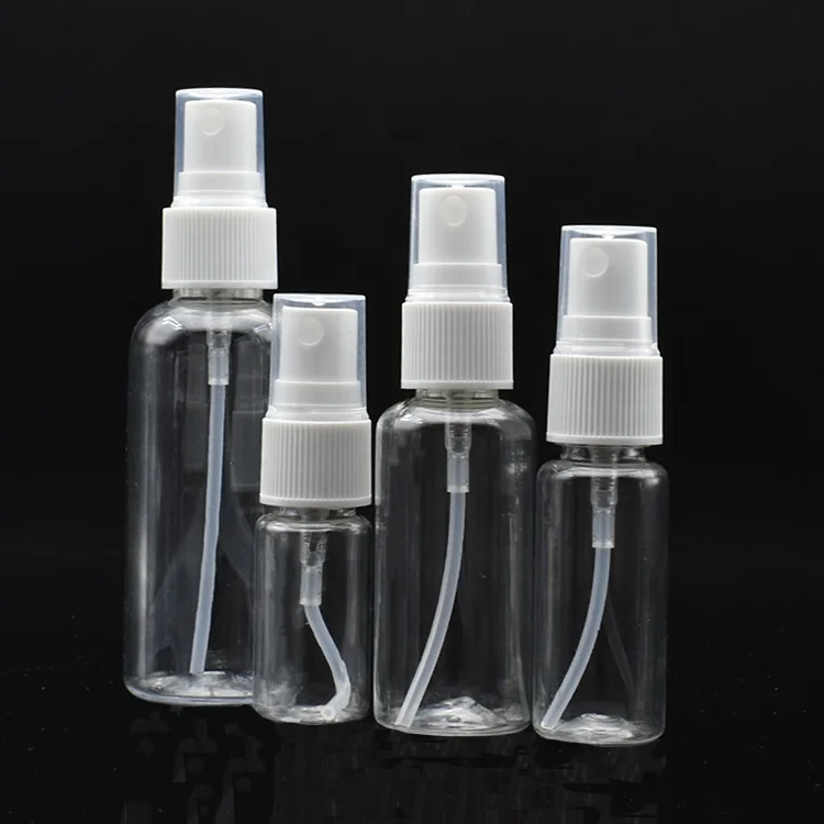 8ml 10ml 20ml 30ml 50ml 100ml 200ml spray pet plastic bottle