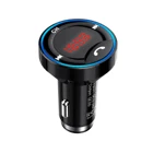 F53 Wireless Portable Handsfree Car Kit With USB port charger MP3 player FM Transmitter for smartphone