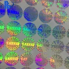 3D hologram security sticker thread tape rolls anti void hologram