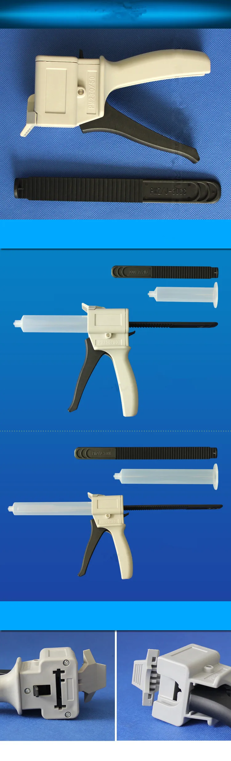 30ml single liquid gun/ manual epoxy dispensing gun/glue holder