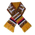 wholesale sports team winter knitted scarf, knit custom football scarves