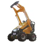 small loader machine mini articulated wheel loader avant mini loader