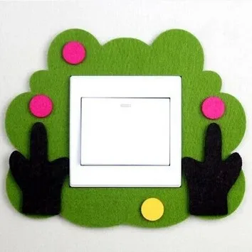 Felt Wall sticker-Swtich stickers (8)
