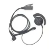 RISENKE high quality earpiece handfree headphone headset earhook earmuff for motorola wakie talkie two way radio mic ptt