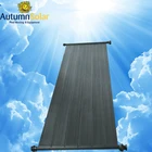 Sun+ Ezy plastic Black PP swimming pool solar water heater system interconnected tube design