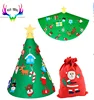 3D DIY Felt Christmas Tree Toddler Kids Xmas Gift Educational Toys Artificial Christmas Decorations for Boys Girls