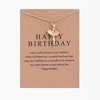 Friendship Girls Ladies Happy Birthday Wishes Gift Ballet Dancing Girl Make A Wish Pendant Necklace