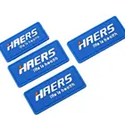 Metal Brand Logo 3D Pvc Rubber Patch Label Custom