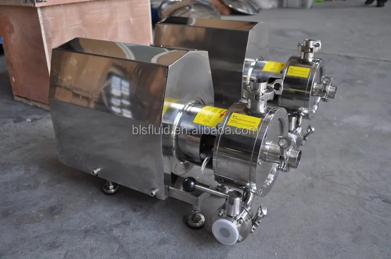 brl high speed homogenizer mixer pump in line static mixer