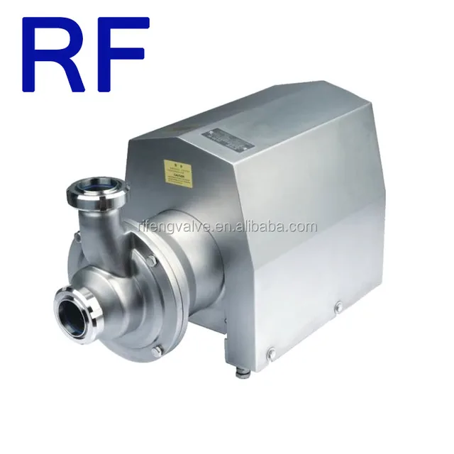 316L Sanitary Satinless Steel Self-Priming Pump with ABB Motor