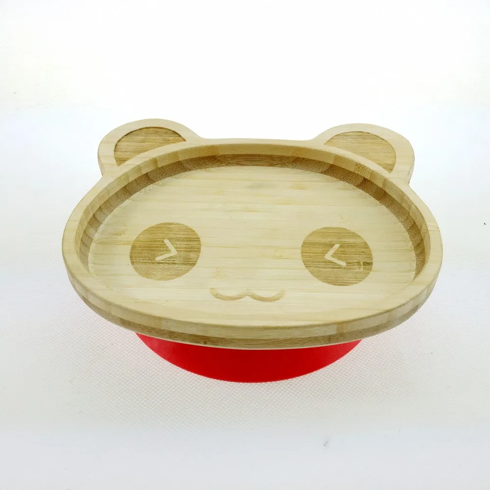 bamboo baby plate