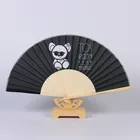 Personalized Silk Hand Fan Custom Printed Folding Hand Held Fans PDZ-112