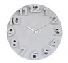 household decoration 3D big wall clock quality stationary