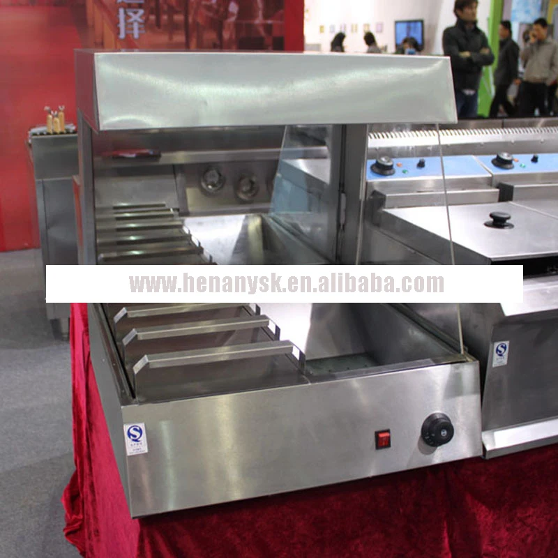YVF-8 Vertical Type French Fries Chip Warmer Chips Worker Holding Cabinet Fast Food Equipment Showcase