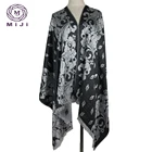 Factory lace shawl pashmina jacquard scarf for women