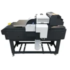 A1 small size leather 3D embossed effect 6090 uv printer