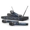 TIWA 4 channel UHF wireless microphone with four handhelds/headsets