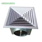 HVAC 4-Way square air Grille air diffuser