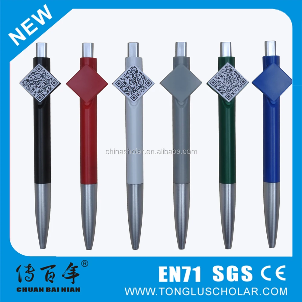 High Quality Cheap Promotional Plastic QR Code Pen, View QR Code Pen