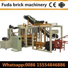 China Fully Automatic QT4-18 Concrete Hollow Pot Slab Block Machine in Kenya