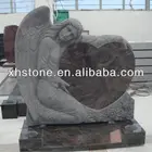 headstone accessories hand etching monuments angel heart tombstone