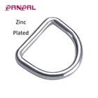 Custom Handbags Accessories Zinc Plated Belt Buckle D Ring Snap Hook