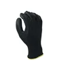 NMSHIELD Knit hand glove personalized work industrial latex gloves black