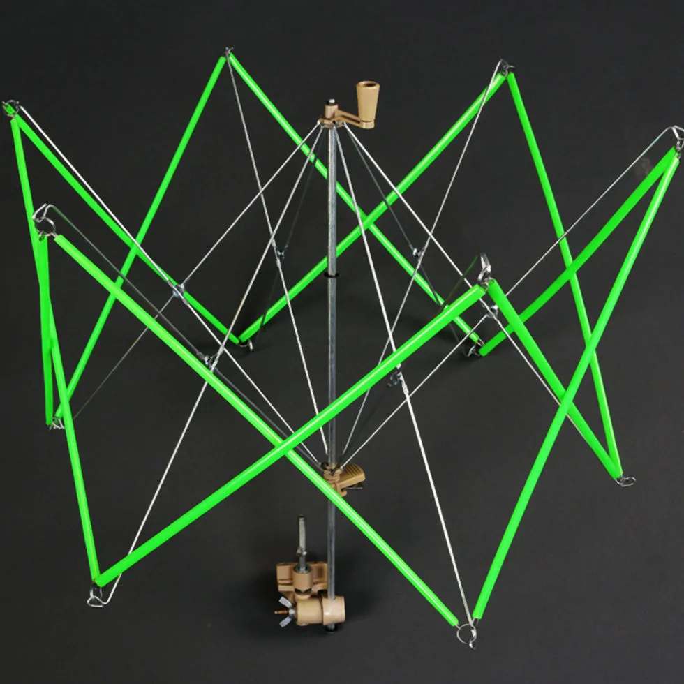 Knitting Umbrella Swift Wool Yarn String Winder Holder Hanks Skeins Line Yarn Rack Umbrella Support Holder Tool