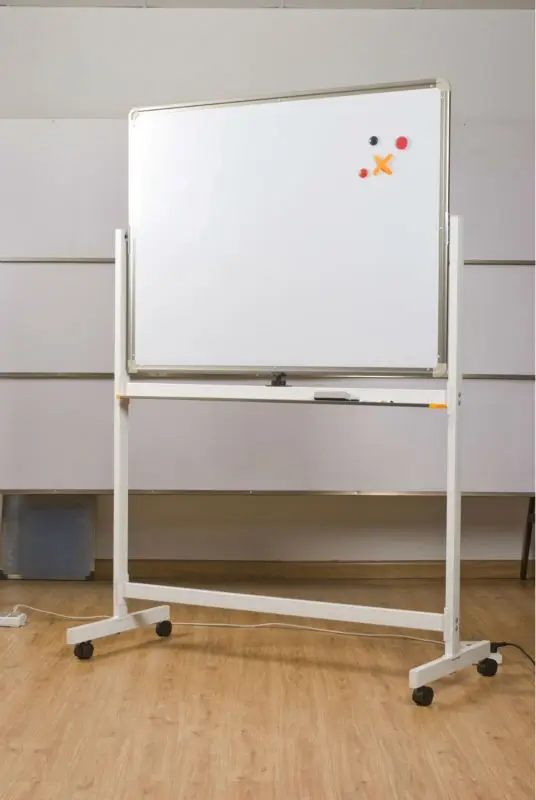 Double Sides Mobile White Board With Wheels Children