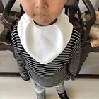 High quality comfortable cotton baby teething feeding dribble bibs