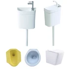 function ceramic toilet tank install universal EWC wall squatting wc cistern sink cistern tap eco public housing water tank