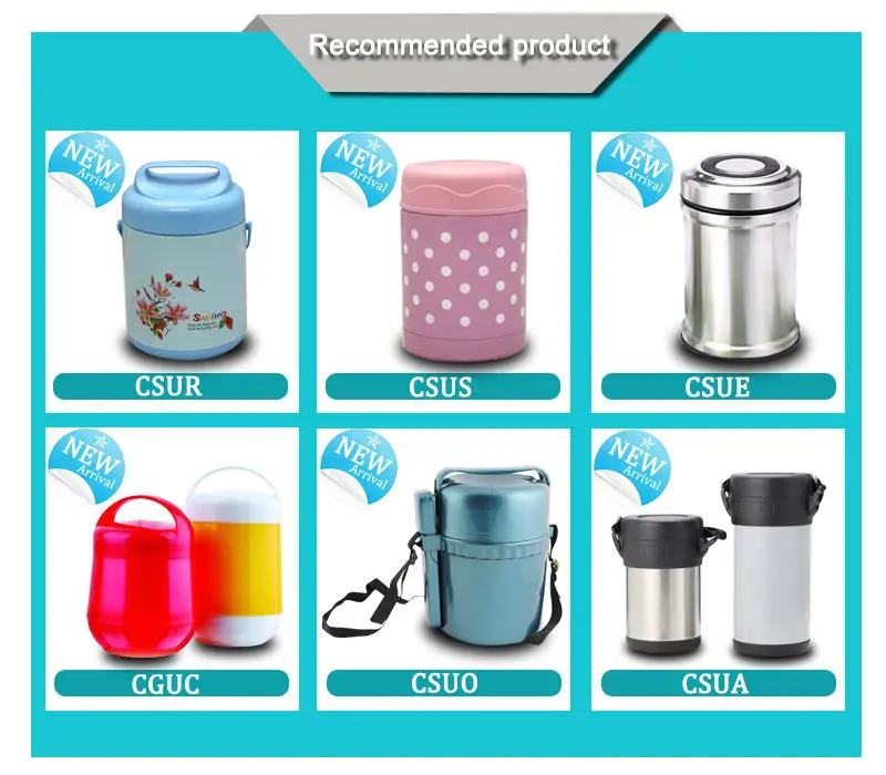 cheap price 1.4L kids lunch bottle box thermal food jar (CGUF014)