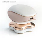2019 Hot Sale Product White Painless Lady Shaver Facial Hair Remover 18K Gold Plated Epilator Women's Leg Hair Remover