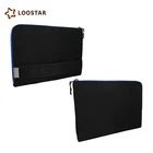 Minimalism Black Wristlet Wallet Nylon Envelope Men Clutch Bag