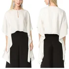 Chinese Clothing Manufacturers Womens Office Wear Semi Formal Tops And Blouses