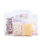 Plastic Stand Up Packing Pouch With Zipper