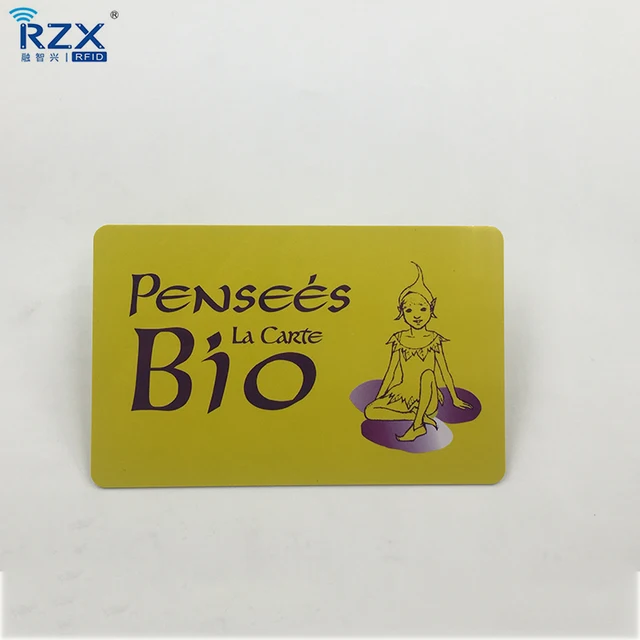 125khz 64bit cmyk printing plastic pvc em4200 card for loyalty