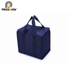 Custom Insulation Blue Pp Large grocery canvas Cooler Lunch Bag