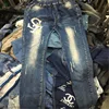 factory price uk wholesale clothing used clothes dark color adults mixed used jeans clothes 100lbs